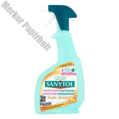 Fertőtlenítőszer konyhai SANYTOL spray 500 ml