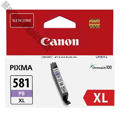 Festékpatron CANON CLI-581 XL fotó kék