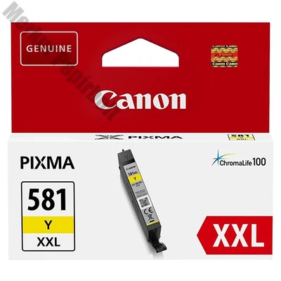 Festékpatron CANON CLI-581 XXL sárga