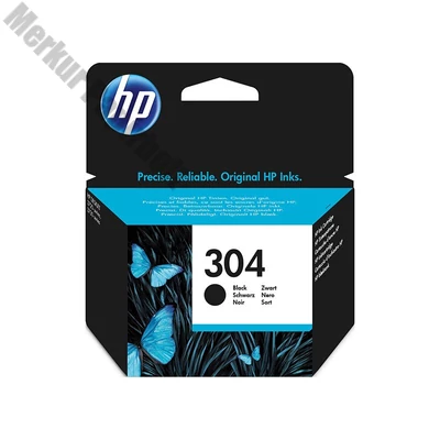 Festékpatron HP N9K06AEB (304) fekete