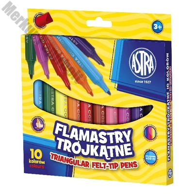 Filctoll ASTRA jumbo háromszög 12 darabos