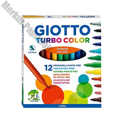 Filctoll GIOTTO Turbo Color 2,8mm 12 darabos