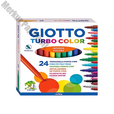 Filctoll GIOTTO Turbo Color 2,8mm 24 darabos