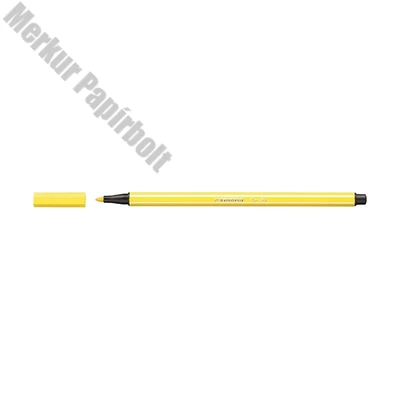 Filctoll STABILO Pen 68 citromsárga