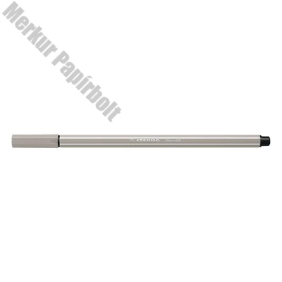 Filctoll STABILO Pen 68 meleg szürke