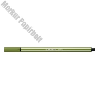 Filctoll STABILO Pen 68 moha zöld