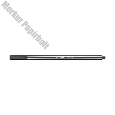 Filctoll STABILO Pen 68 olajzöld
