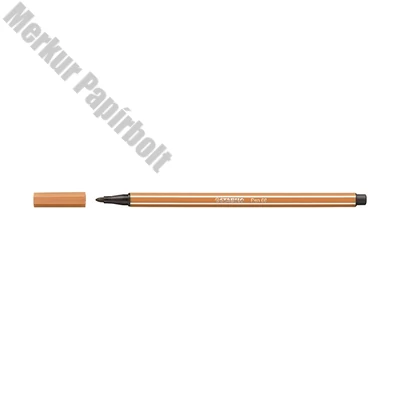Filctoll STABILO Pen 68 sötét okker