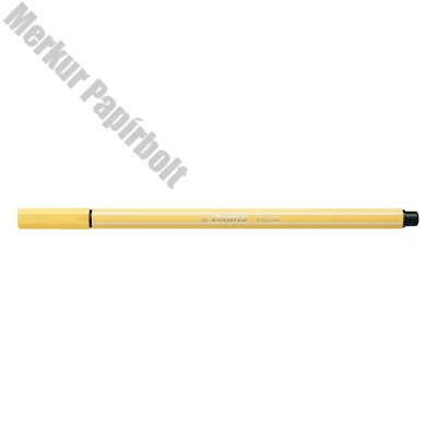 Filctoll STABILO Pen 68 világos sárga