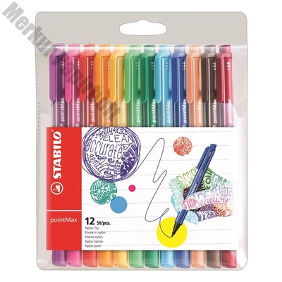 Filctoll STABILO PointMax 0.8 12 darabos