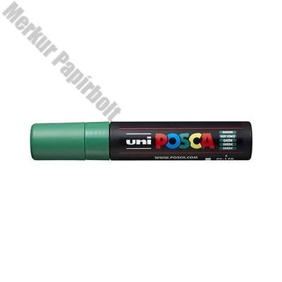 Filctoll UNI Posca PC-17K zöld