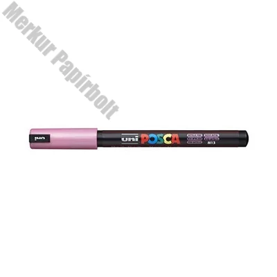 Filctoll UNI Posca PC-1MR metál rózsaszín