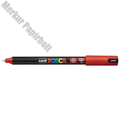Filctoll UNI Posca PC-1MR piros