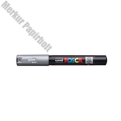 Filctoll UNI Posca PC-1M ezüst