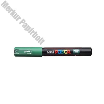 Filctoll UNI Posca PC-1M zöld