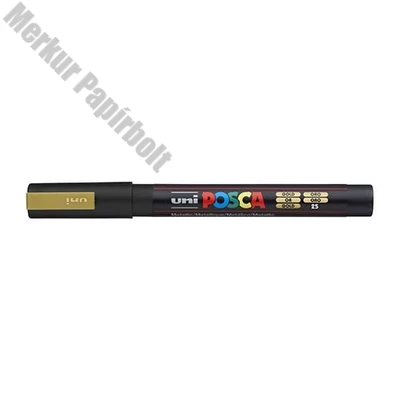 Filctoll UNI Posca PC-3M arany