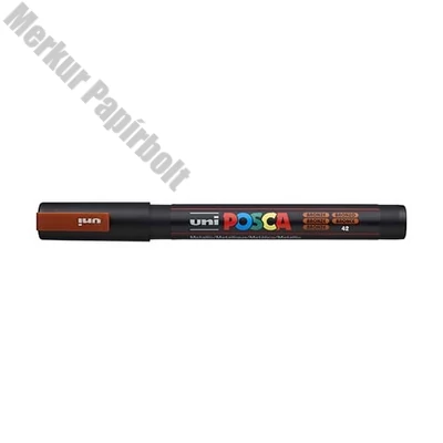 Filctoll UNI Posca PC-3M barna