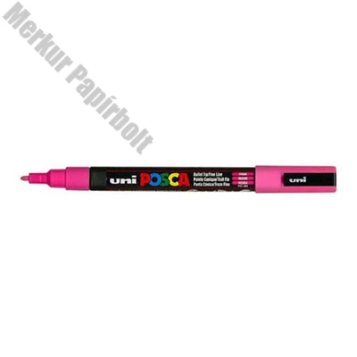 Filctoll UNI Posca PC-3M rózsaszín