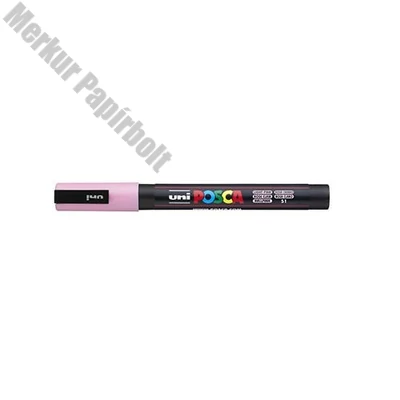 Filctoll UNI Posca PC-3M világos rózsaszín