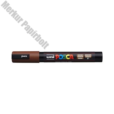 Filctoll UNI Posca PC-5M barna