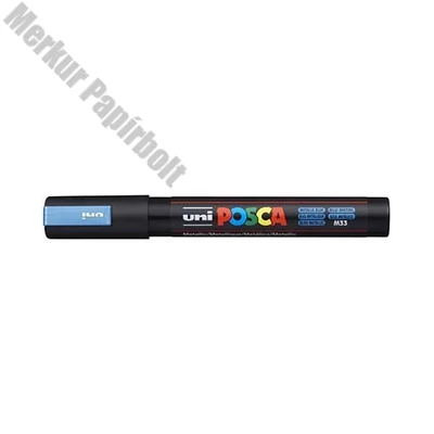 Filctoll UNI Posca PC-5M metál kék