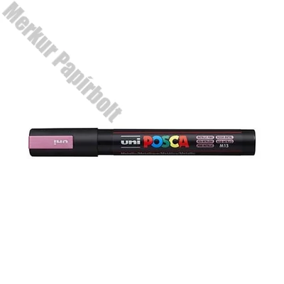 Filctoll UNI Posca PC-5M metál rózsaszín