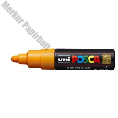 Filctoll UNI Posca PC-7M ragyogó sárga