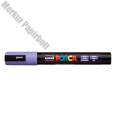Filctoll UNI Posca PC-5M halványlila