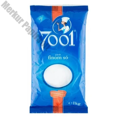 Finom párolt só 7001 jódozott 1 kg