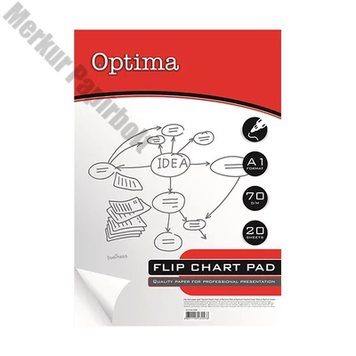 Flipchart papír OPTIMA sima 58x84cm 20 ív/tömb