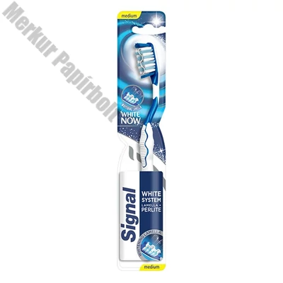 Fogkefe SIGNAL White Now White System közepes sörtéjű 1 db