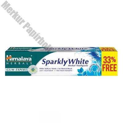 Fogkrém HIMALAYA Sparkly White fogfehérítő gyógynövényes 75ml