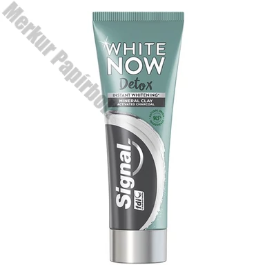 Fogkrém SIGNAL White Now Detox Szén 75ml