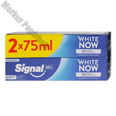 Fogkrém SIGNAL White Now Original Duo 75ml
