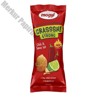 Földimogyoró tésztabundában MOGYI Crasssh! Strong chili-lime 60 g