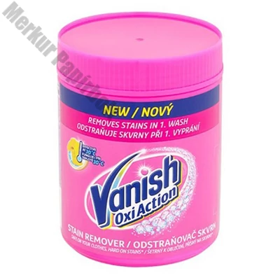 Folteltávolító por VANISH Oxi Action Pink 525 g