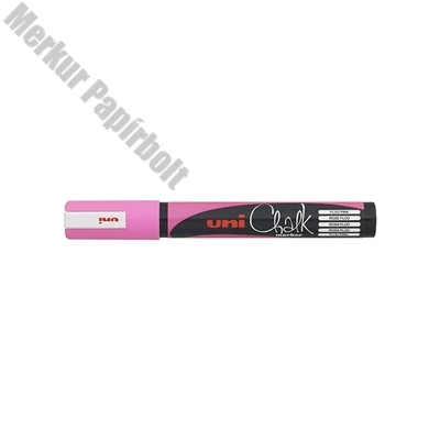 Folyékony kréta UNI PWE-5M fluor rózsaszín