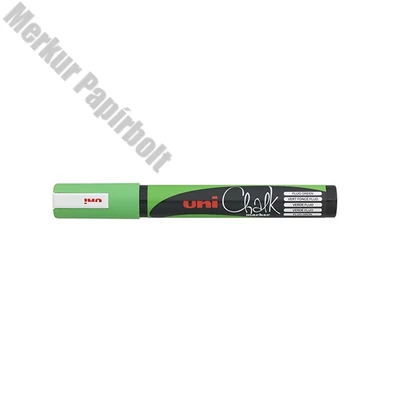 Folyékony kréta UNI PWE-5M fluor zöld