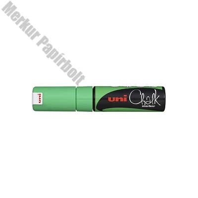 Folyékony kréta UNI PWE-8K fluor zöld