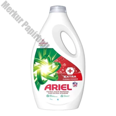 Folyékony mosószer ARIEL Extra Clean 34 mosás 1,7L