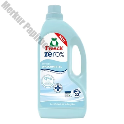 Folyékony mosószer FROSCH Zero % 1,5L
