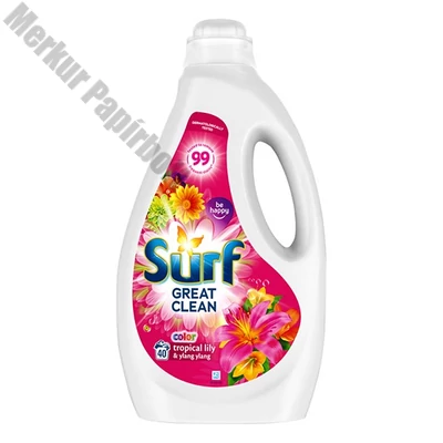 Folyékony mosószer SURF Tropical lily & ylang ylang 2 liter 40 mosás