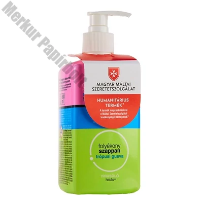 Folyékony szappan pumpás CLEANME.LIFE virucid trópusi guava 500 ml