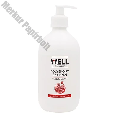 Folyékony szappan pumpás WELL gránátalma 500 ml