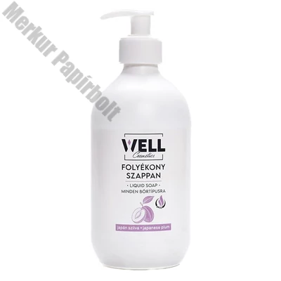 Folyékony szappan pumpás WELL japán szilva 500 ml