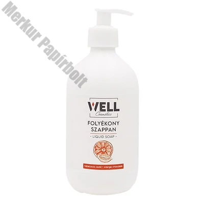 Folyékony szappan pumpás WELL narancsos-csoki 500 ml