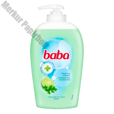 Folyékony szappan utántöltő BABA antibakteriális Lime 500 ml