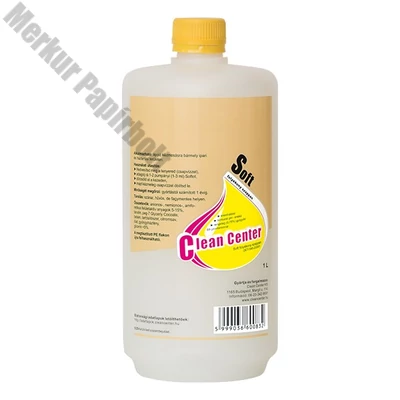 Folyékony szappan utántöltő CLEAN CENTER Kliniko-soft fertőtlenítő hatású 1L