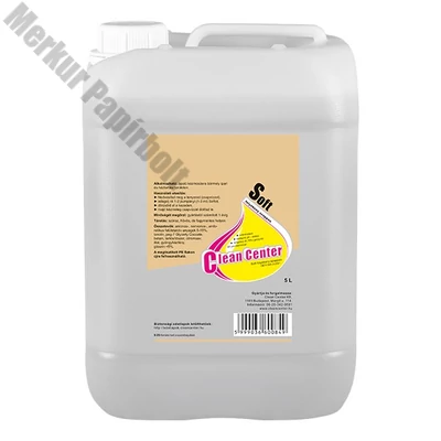Folyékony szappan utántöltő CLEAN CENTER Soft hair&body 5L