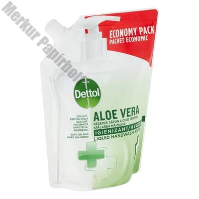 Folyékony szappan utántöltő DETTOL aloe vera 500 ml
